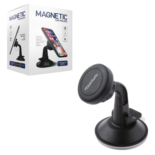 Вакумна -магнитна Стойка за телефон за стъкло на кола.
