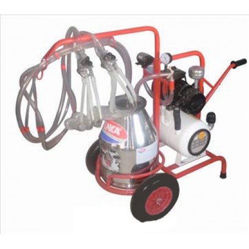 Доилен агрегат за 2 кози-овце