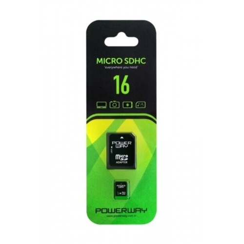 Powerway Micro Sd карта с адаптер за карта с памет