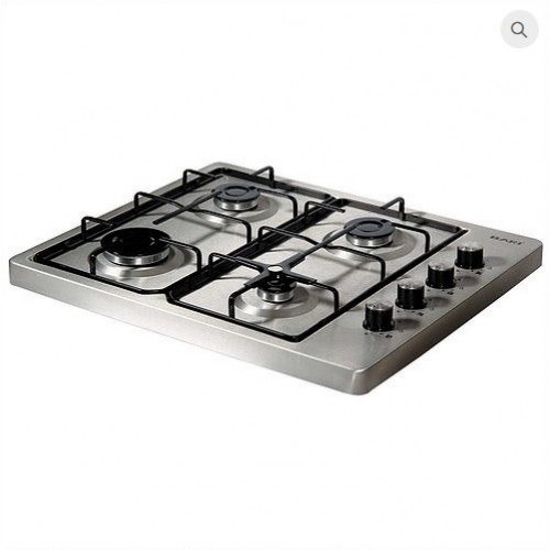 Плот за вграждане BARI 3840CE , Газов, 4 Нагревателни зони Инокс